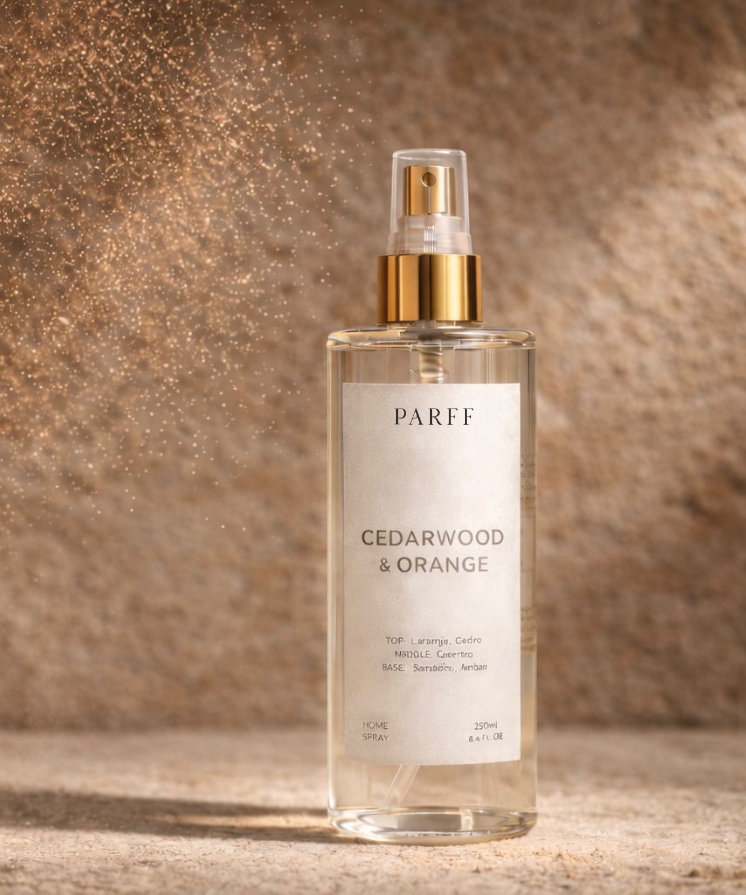Home Spray Cedarwood & Orange 250ml Parff
