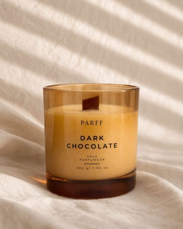 Vela Perfumada Dark Chocolate Parff 200g