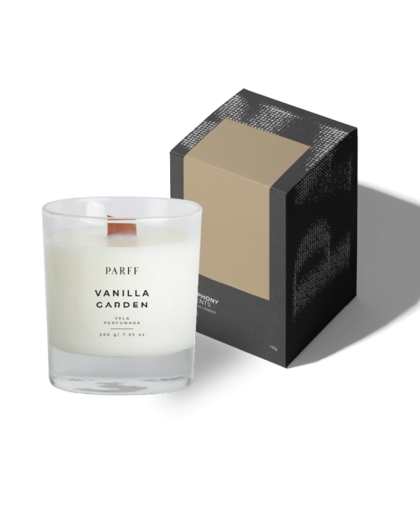Vela Perfumada Vanilla Garden Parff 200g