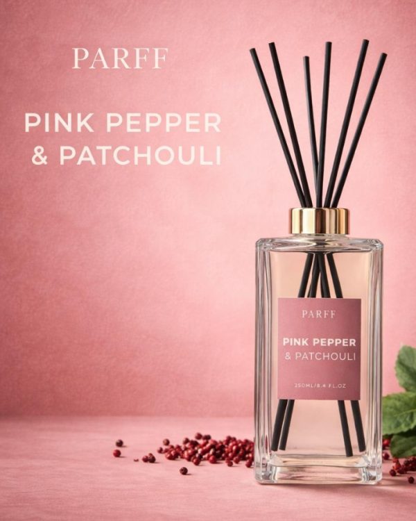 Difusor de Varetas Pink Pepper & Patchouli Parff 250ml