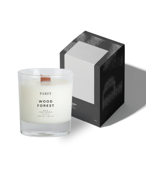 Vela Perfumada Wood Forest Parff 200g