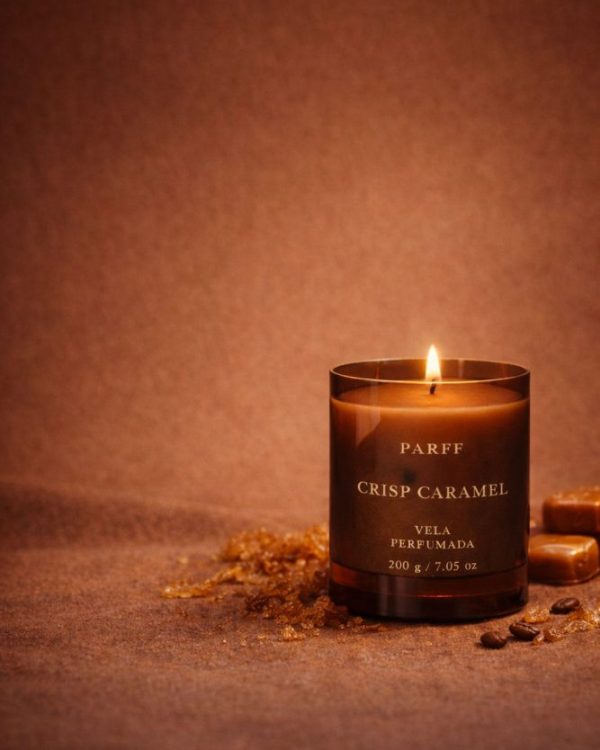 Vela Perfumada Crisp Caramel Parff 200g
