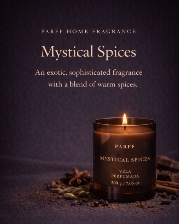 Vela Perfumada Mystical Spice Parff 200g