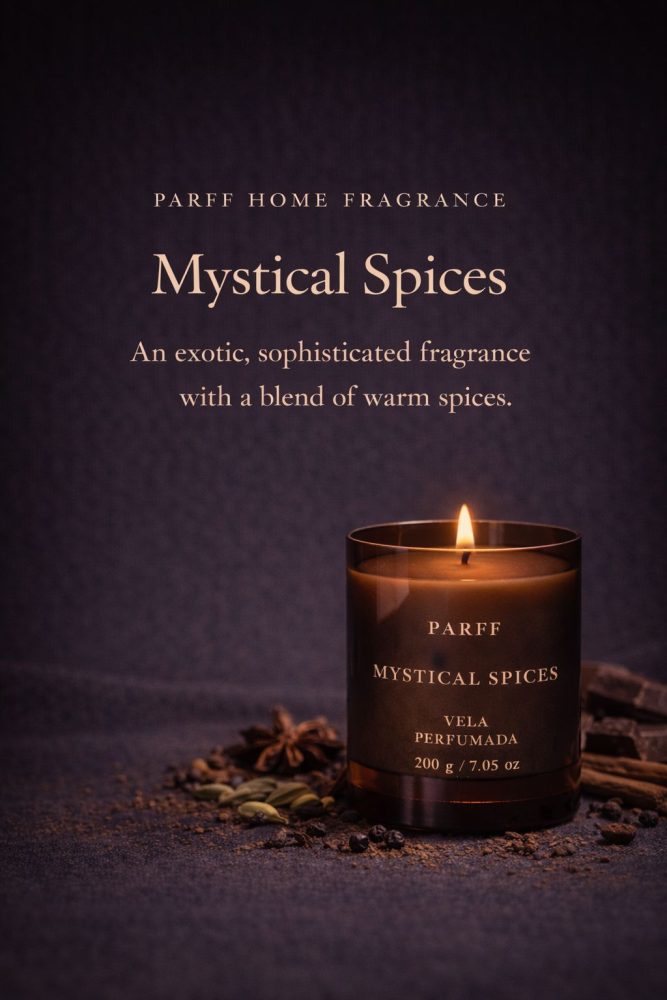 Vela Perfumada Mystical Spice Parff 200g