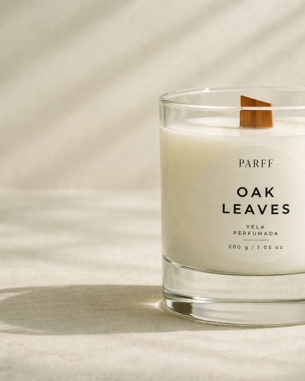 Vela Perfumada Oak Leaves Parff 200g
