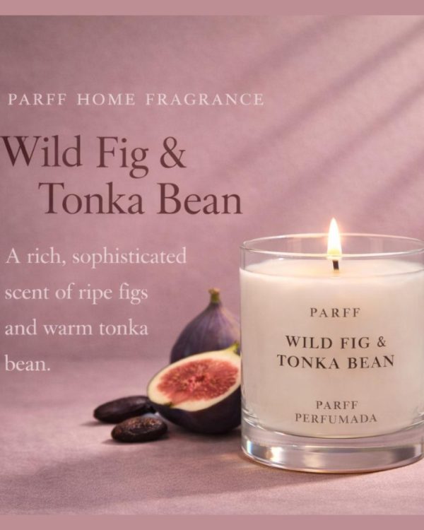 Vela Perfumada Wild Fig & Tonka Bean Parff 200g
