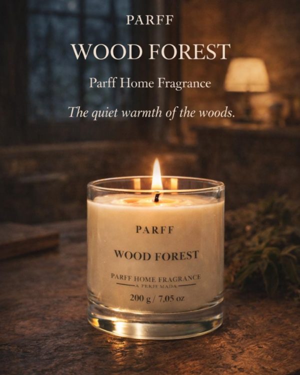 Vela Perfumada Wood Forest Parff 200g