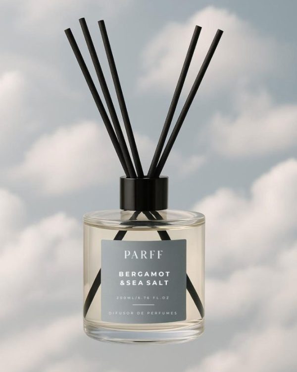 Difusor de Varetas Bergamot & Sea Salt 200ml Parff