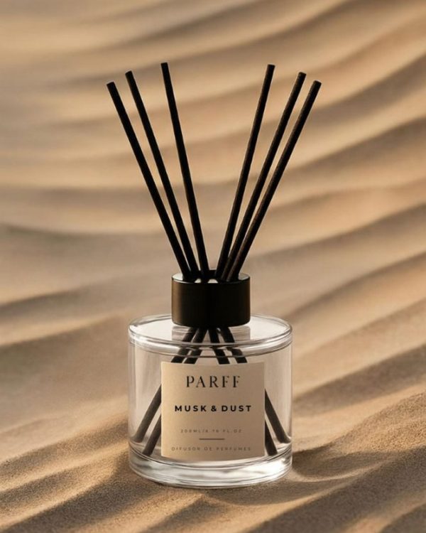 Difusor de Varetas Musk & Dust 200ml Parff