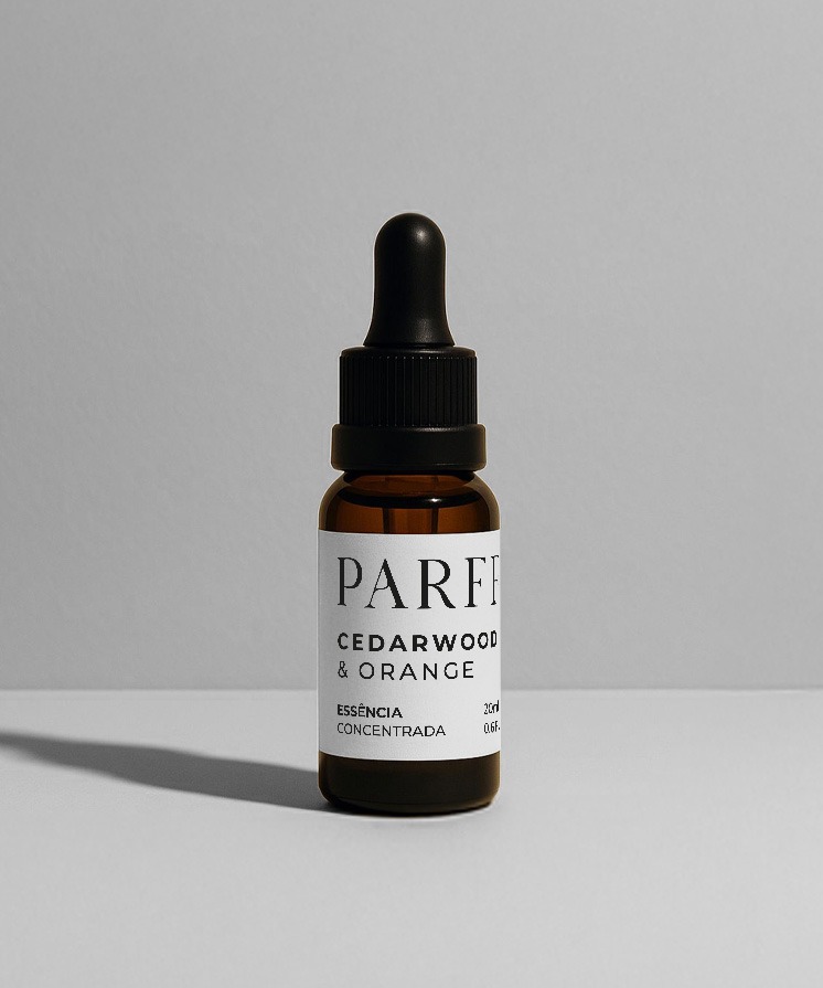 Essência Concentrada Cedarwood & Orange 20ml Parff