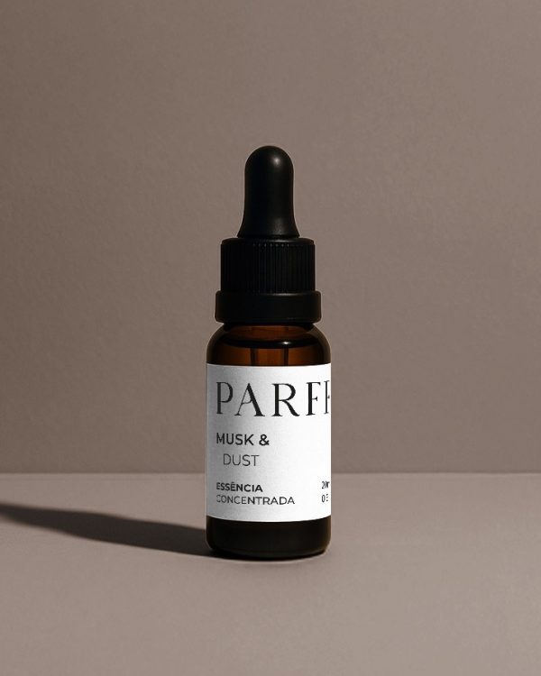 Essência Concentrada Musk & Dust 20ml Parff