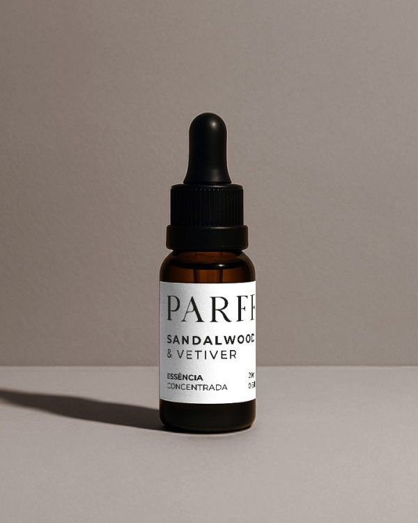 Essência Concentrada Sandalwood & Vetiver 20ml Parff