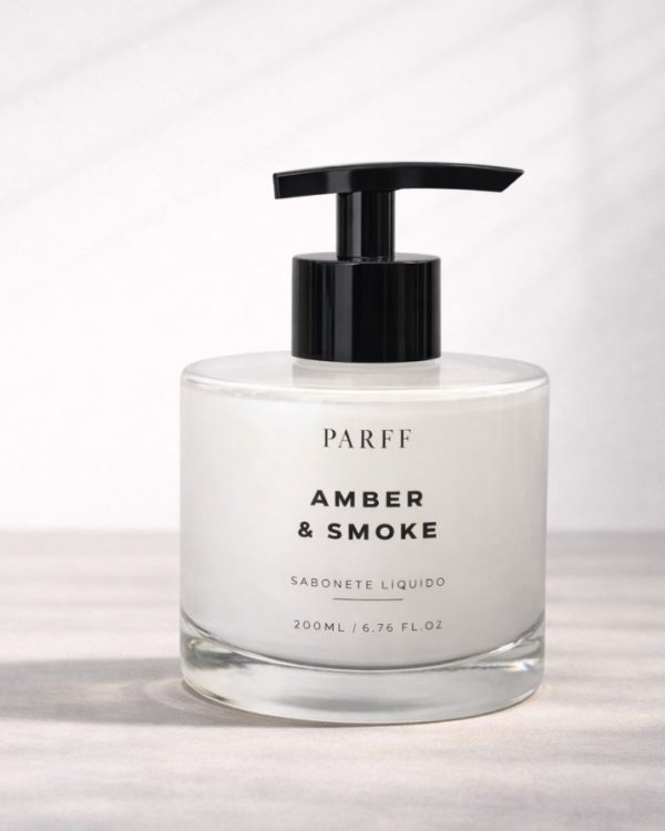 Sabonete Líquido Amber & Smoke 200ml Parff