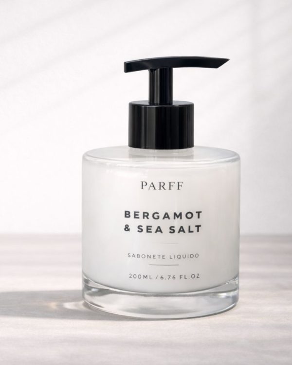 Sabonete Líquido Bergamot & Sea Salt 200ml Parff