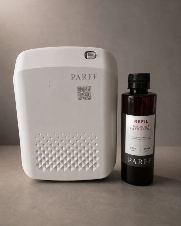 Kit Essencial - Máquina de Aromatização Parff + 1 recarga 250ml