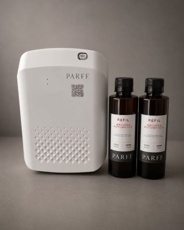 Kit Intermediário - Máquina de Aromatização Parff + 2 recargas 250ml