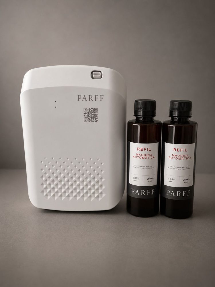 Kit Intermediário - Máquina de Aromatização Parff + 2 recargas 250ml