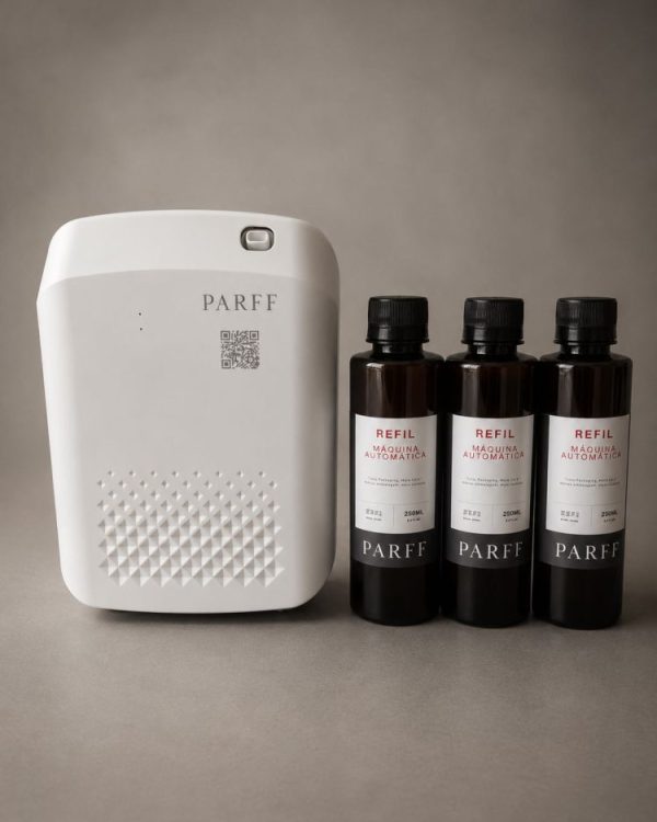 Kit Completo - Máquina de Aromatização Parff + 3 recargas 250ml