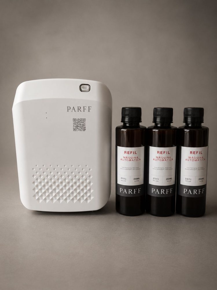 Kit Completo - Máquina de Aromatização Parff + 3 recargas 250ml